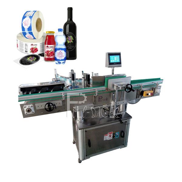 Cheap Single Head Adhesive Sticker Labeling Machine 50BPM For Round Bottle for sale