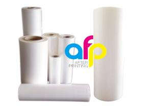 Best Customized Size Glossy / Matt Lamination Roll , Plastic Clear Laminate Roll wholesale