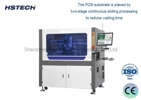 Cheap Double Platform PCB Router Machine with Programmable Cutting Types for sale