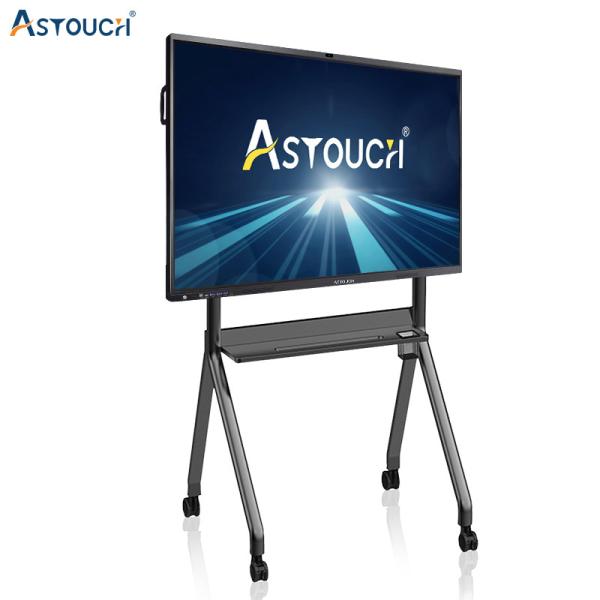 Cheap 86" Interactive Flat Panel V100 V1.0 Android 12.0 IR Touch 40 Points for sale