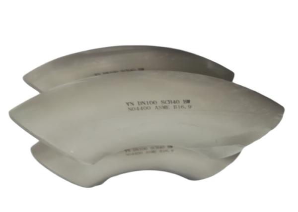 Cheap Monel 400 DN100 Seamless Pipe Fittings SCH40 Long Radius Type For Heat Exchangers for sale