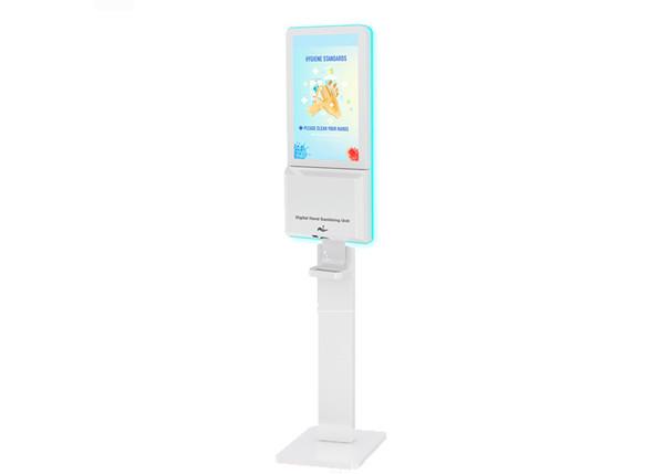 Cheap Floor Stand Smart Kiosk Hand Sanitizer LCD Digital Signage for sale