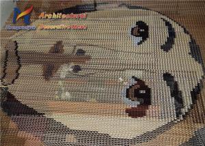Best Double Hook Loop Aluminium Chain Curtains Image Colourful Pattern wholesale
