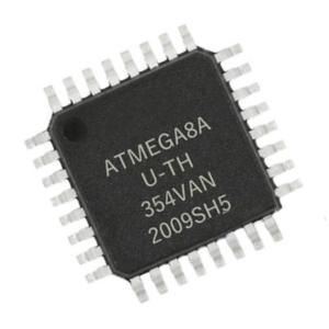 ATMEGA8A-AU MCU Microcontroller 4KB AVR 1KB 16MHz FLASH 23 TQFP-32