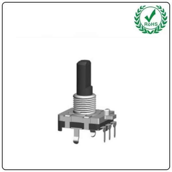 Cheap 16mm EC16 rotary encoder with Insulated shaft encoder EC162102I1F-VA1 for sale