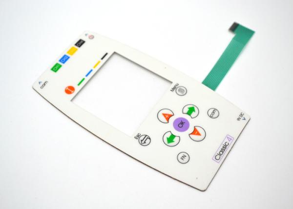 Cheap Multi Keys Embossed Tactile Membrane Switch , Keyboard Membrane Switch 0.2mm for sale