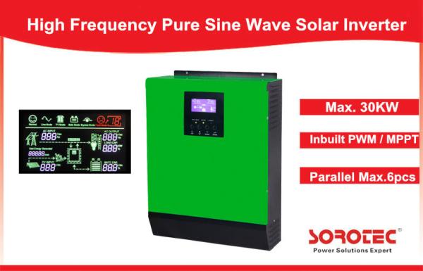 Cheap 1Ph in / 1Ph Out Solar Power Inverters System high power with Heat Sink , 1- 5KVA Capacity for sale