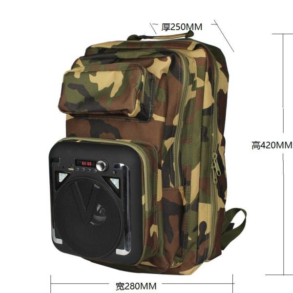 Cheap CH-M34 Backpack Bluetooth Speaker Bluetooth version 3.0, RDA solution Maximum support 32G for sale