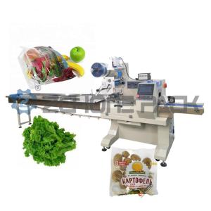 China Bread Packaging Machine Assembly Line Horizontal Pillow Machine on sale