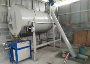 China Tile Adhesive Dry Mortar Ribbon Blender Mixer Machine 1-50 Ton/H on sale
