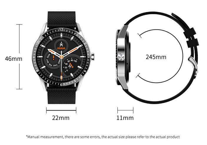 CPU HS6620 Smart Watch With Calling ​Multi Language Running Track Health Monitor