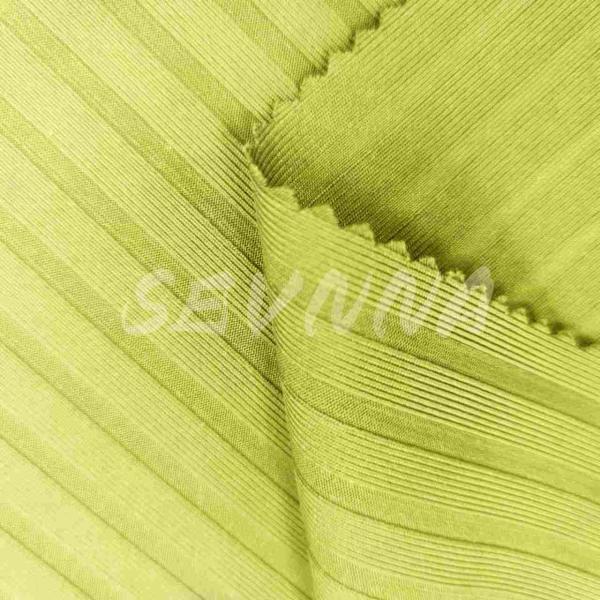 Cheap 140cm Quick Drying Recycled Nylon Fabric With Stripe Construction for sale
