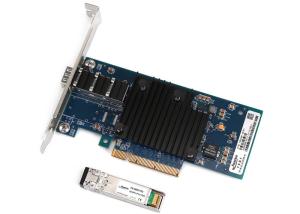 Best 10G Single Port Gigabit Ethernet Server LAN Card Intel 82599EN Gigabit Controller Fiber Server Network Interface Cards wholesale