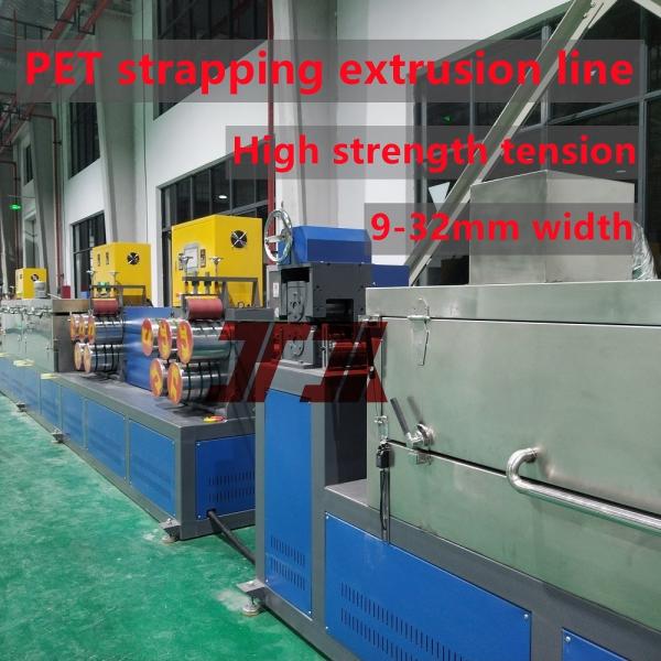 Cheap CE SGS Certificate PET Strap Making Machine Make Strong Strength Of PET Strapping for sale