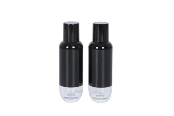 Cheap Combination Cosmetic Packaging Set 35ml Acrylic Skin Base Foundation Bottle And 10ml Eye Shadow Jar for sale