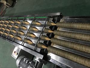 Safety Performance Ice Cream Cone Making Machine Beverage Factory Use