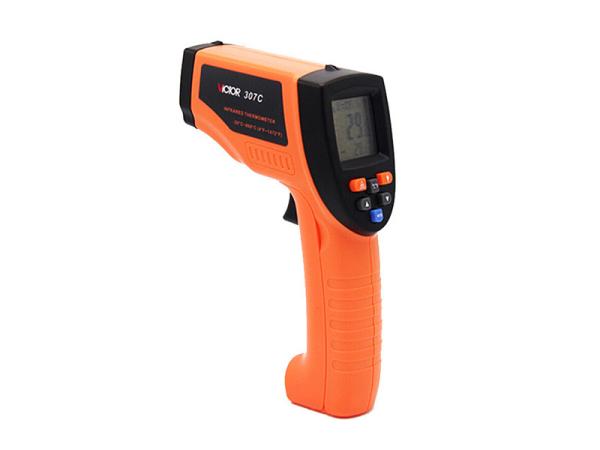 Cheap LCD Display Handheld Infrared Thermometer Non Contact VICTOR 307C for sale