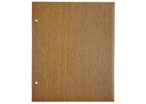 Custom PVC Furniture Foil Roll 1260mm Width Wood Grain Color