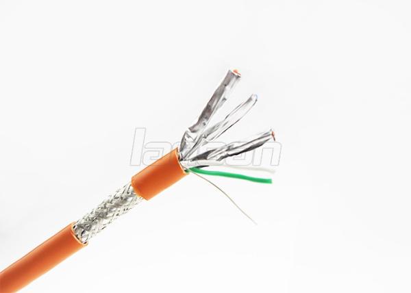 Cheap 305m/Box Cat 7 Lan cable Foamed PE Insulation Data Network Cable for Cabling System for sale