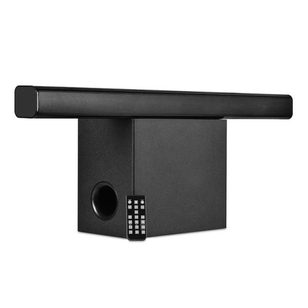 Cheap Immersive Wireless Bluetooth 5.1 Soundbar with 2.1 Channel Subwoofer and 120W Output for sale