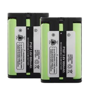 NIMH 800mAh P107 Cordless Phone Battery 3.6V Rechargeable Batteries For Cordless Phones