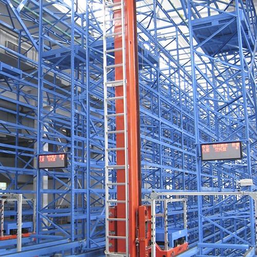 Cheap Asrs Rack System Automated Warehouse Storage And Retrieval System With Safety Curtains for sale