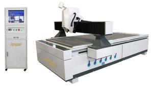 Hybrid Servo CNC Engraving Machine CCD-1325B Automatic Contour Cutting