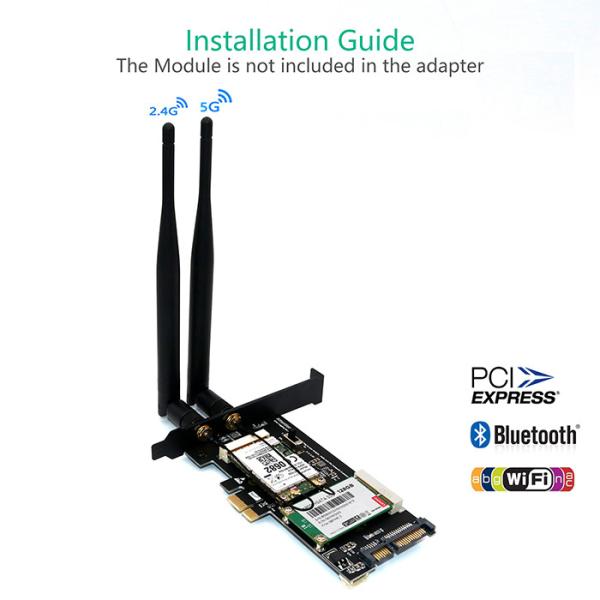 Cheap Mini PCI-E/ mSATA SSD to PCI-E and SATA 2.5 Adapter with SIM Card Slot for WiFi/ 3G/4G/LTE/ Msata SSD for sale