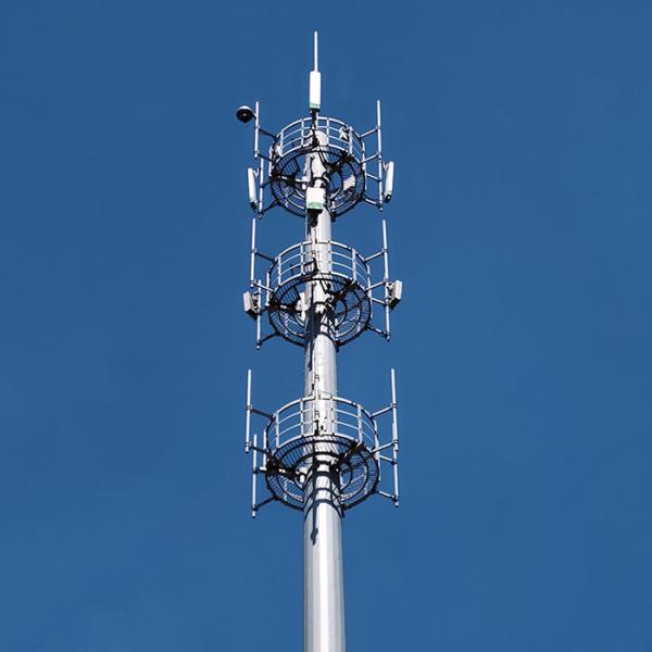 Cheap Telecom Poles Polygonal Shape Deflection Calculation And Steel Pole Structure Analysis Report For Q235 Material for sale