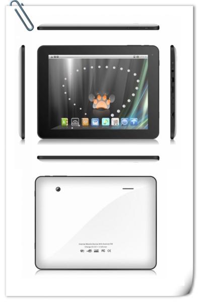 Cheap 8 inch tablet pc A13 CPU front camera 512Mb RAM 8G ROM WIfi (M-80-A13) for sale