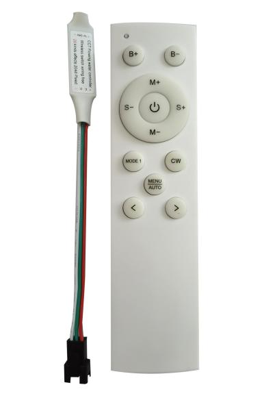 Cheap White 12Keys RF Single Color Running Water LED Strip Controller for sale