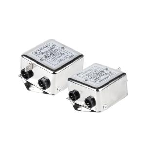 10A Fast-on Terminal Output Filter Single Phase EMI Filter For Fitness Equipment