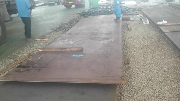 Cheap S355JOWP Corten Steel Sheets Plate Used For Container Red Surface Decorative Panels for sale