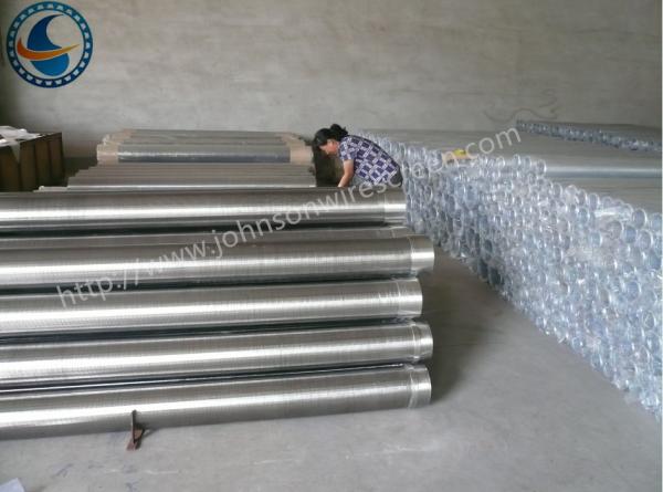 Cheap Shallow Well Johnson Stainless Steel Well Screens With ISO / CIQ / SGS Certificate for sale