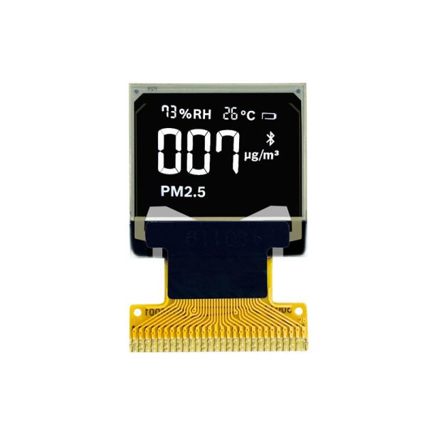Cheap 0.66 OLED Display 120 Cd/M2 64x48 OLED Display 28 Pin SPI Interface for sale