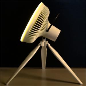 6 In 1 Portable Camping Fan 12w Air Cooling Camping Lantern With Fan
