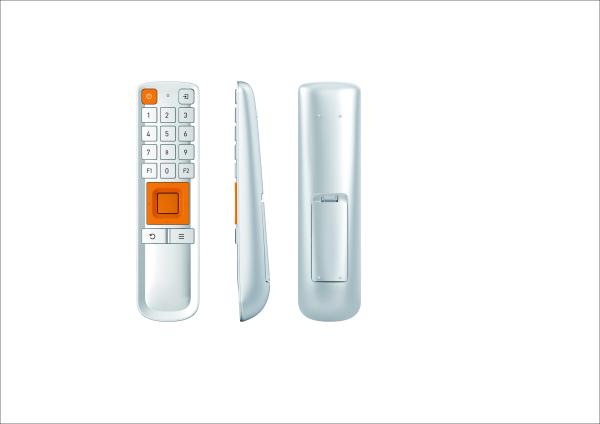 Cheap Customized Logo Bluetooth Remote For Smart Tv Home Application Rubber Key Type for sale