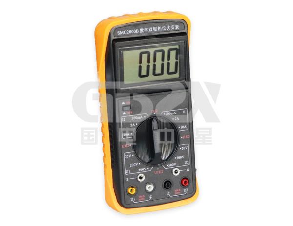 Cheap Handheld Digital Display Double Clamp Low Voltage Phase Detector for sale