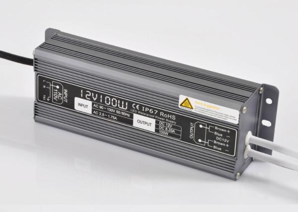 Cheap 100W 12v Led Strip Light Driver ,  IP67 Waterproof Led Driver Transformer for sale