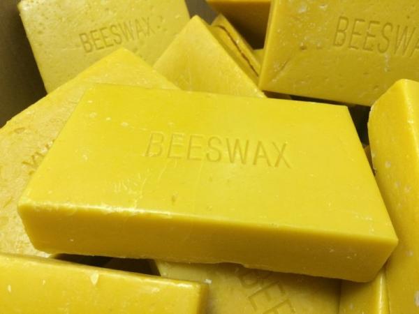 Cheap OEM Available Yellow Beeswax Block / Slabs For Making Natural Candles for sale