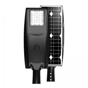 Best Mono Crystalline Solar LED Street Light All In One Type 30w 40w 50w 150X70 Degree Beam Angle wholesale
