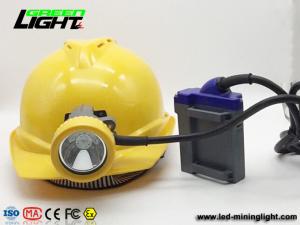 Best 1.6W 216lum Rechargeable Led Miner Lamp 15000lux For Coal Mining wholesale