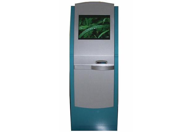 Cheap Self Service Computer Kiosk Stand for Printing Document / Ticket / Information OEM for sale