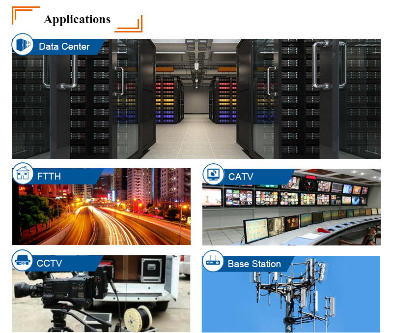 ST-ST duplex multimode om4 optic fiber cable