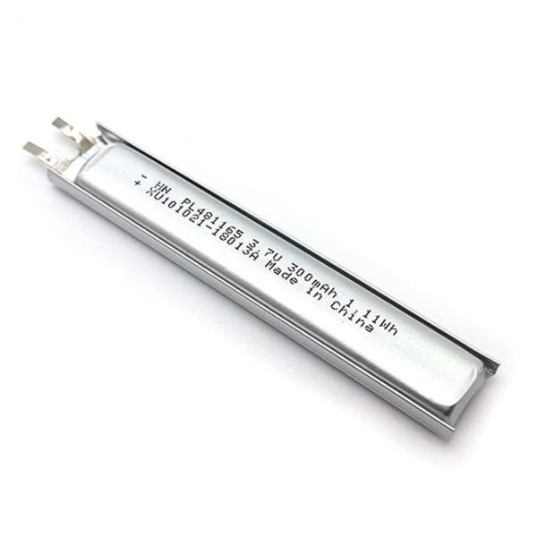 Cheap 3.7V PL481165 2.22Wh 600mAh lithium polymer battery for sale