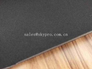 China 3mm Flexible Non Toxic EVA Foam Sheet Laminated Two Knitted T Fabrics on sale