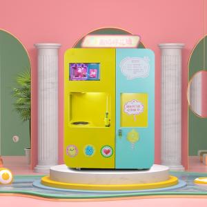 Double Nozzle Floss Smart Candy Floss Machine Fully Automatic Vending