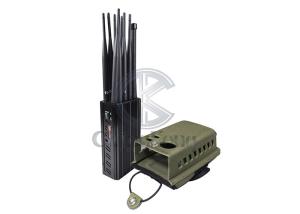 China Mobile Phone GPS Jamming Device Nylon Cover 10 Antennas For Wifi Signal Blocker on sale