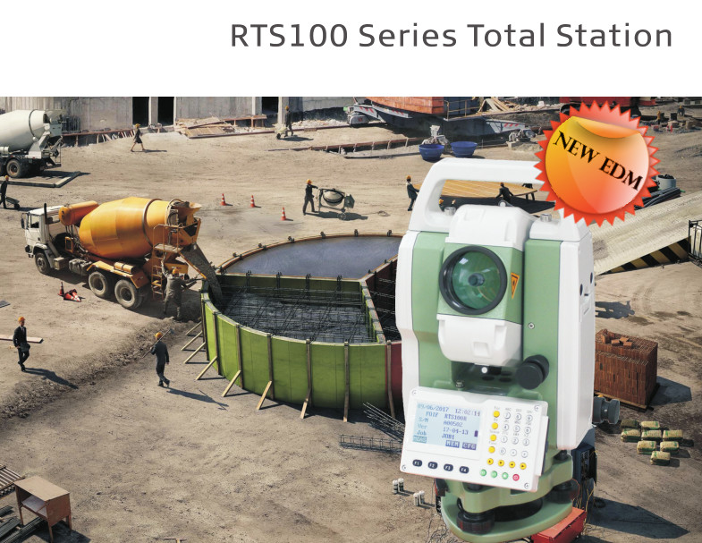FOIF RTS100 series reflectorless total station 3400mAh Li-ion Rechargeable Battery FOIF RTS-102R10 price With Dual-axis