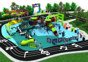 Best Concert Series Outdoor Playground Equipment Pre - Embedded Fixing Method wholesale